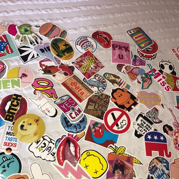 166 skateboard stickers - Picture 6 of 7